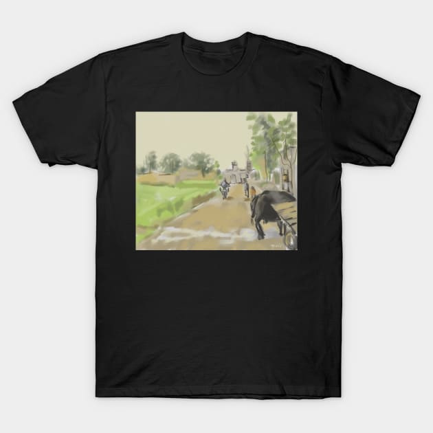 Pind Punjab T-Shirt by sukhpalgrewal